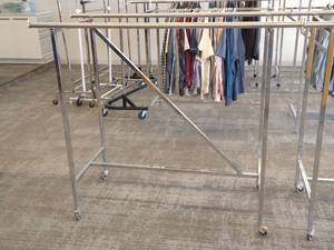 Rolling Clothing Rack