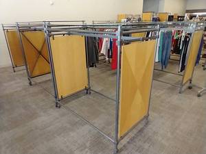 Heavy-Duty Clothing Rack