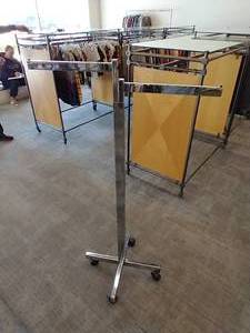 Rolling Adjustable Clothing Rack