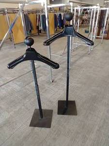 (2) Adjustable Clothing Displays