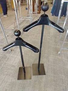 (2) Adjustable Clothing Displays