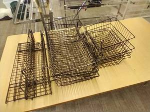 (14) Wire Display Baskets & Shelves