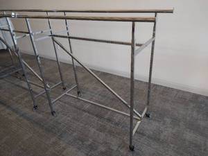 Rolling Clothing Rack