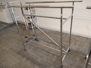 Rolling Clothing Rack