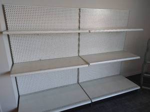 (2) Display Shelving Units