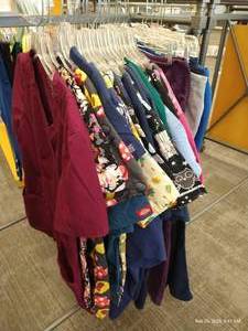 (25) Pieces Ladies Size M Scrubs