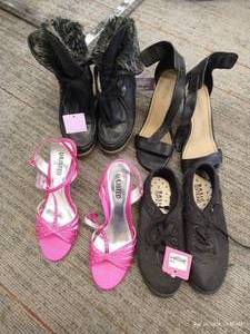 (4) Pairs Ladies Size 6 Shoes