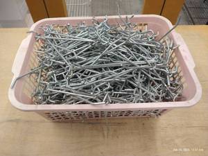 Basket of Pegboard Hooks
