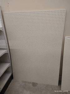 (4) Sheets of Pegboard