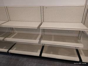 (2) Display Shelving Units