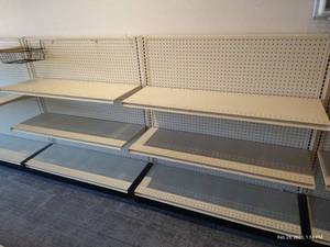 (2) Display Shelving Units