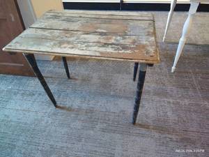 Antique Wooden Folding Table