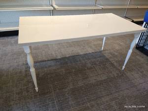 White Table