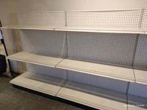 (3) Display Shelving Units