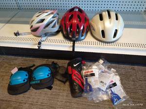 Bike Helmets, Knee Pads, & Mouth Guards
