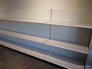 (3) Display Shelving Units