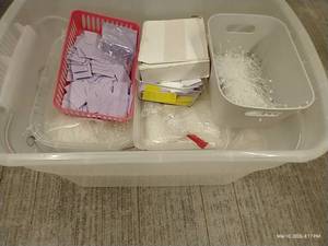 Price Tags and Plastic Tag Hangers for Tag Guns