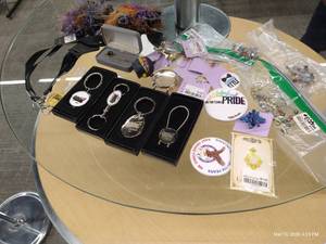 Misc. Buttons, Keychains, Jewelry, Etc.