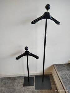(2) Adjustable Clothing Displays