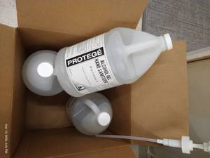 Alcohol Gel Hand Sanitizer