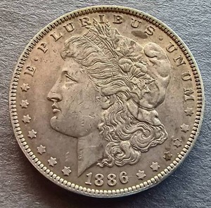 1886 Morgan Dollar