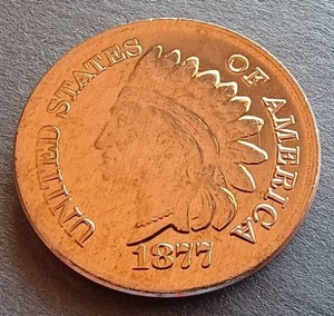 Indian Penny Style 1 oz Copper Round