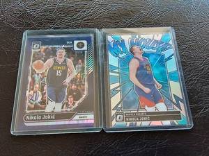 (2) Nikola Jokic Prizm Cards