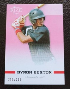 2012 Leaf Rize Byron Buxton Rookie - #d200
