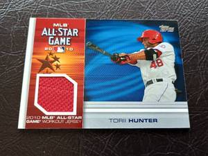 Torii Hunter Jersey Card