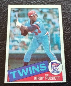 1985 Topps Kirby Puckett Rookie Card