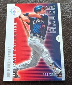 2008 Upper Deck Joe Mauer Card - #d350