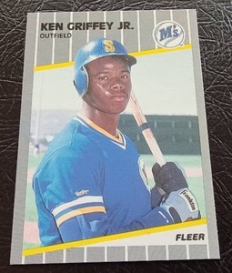 1989 Fleer Ken Griffey Jr Rookie Card
