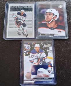 (3) Connor McDavid Cards
