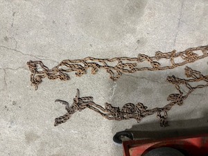 lot 7 image: Lawn Tractor Tire chains