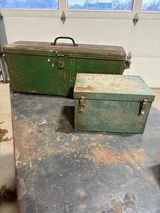 lot 62 image: Metal Tool Boxes (3)