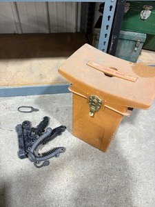 lot 61 image: Fishing Box Stool and Gun Rack