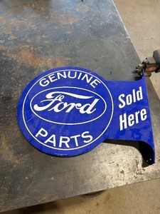 lot 18 image: Metal Ford Sign
