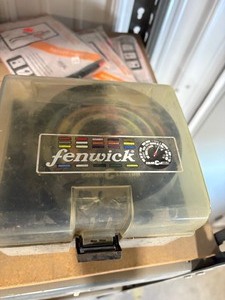 lot 25 image: Vinyl Hunting Vests (4), Pkg Cross Bolts, Fenwick Color Clector