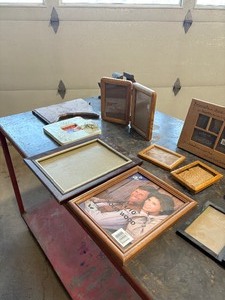 lot 38 image: Picture Frame Lot ( 9 Frames)