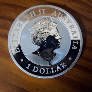 lot 269 image: 2020 Australian Brumby 1 Troy oz Silver Coin  .9999 Fine Silver  $1 AUD (BU)