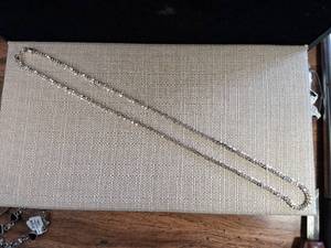 lot 286 image: Stunning - Margarita Style - Italy - Super Long 30 Inch Chain Necklace .925 - Sterling Silver � 41.6g