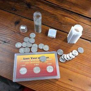 lot 421 image: Penny for your thoughts  Naw.... dozens and dozens of Nickels