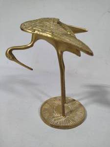 lot 5 image: Brass Crane