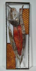 lot 11 image: Vintage Metal Wall Art