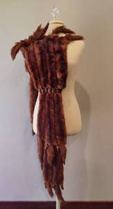 lot 12 image: Vintage Mink Fur Stole