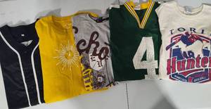 lot 32 image: Lot of Vintage Sports T-Shirts & Jerseys