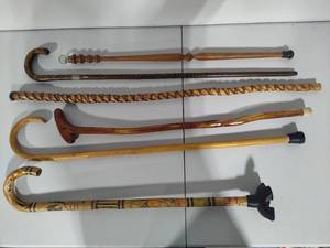 lot 27 image: Lot of Canes & Walking Sticks