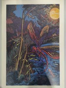 lot 36 image: Dragonfly Evening SignedNumbered Print by Minnesota Artist Barbara Dettler