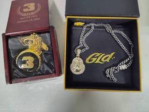 lot 81 image: GLD Buddha & Dale Earnhart Pocketwatch
