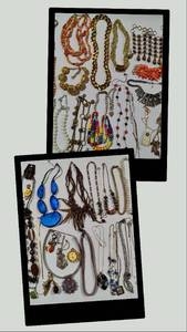 lot 90 image: Huge Lot of Fashion Necklaces & Costume Jewelry